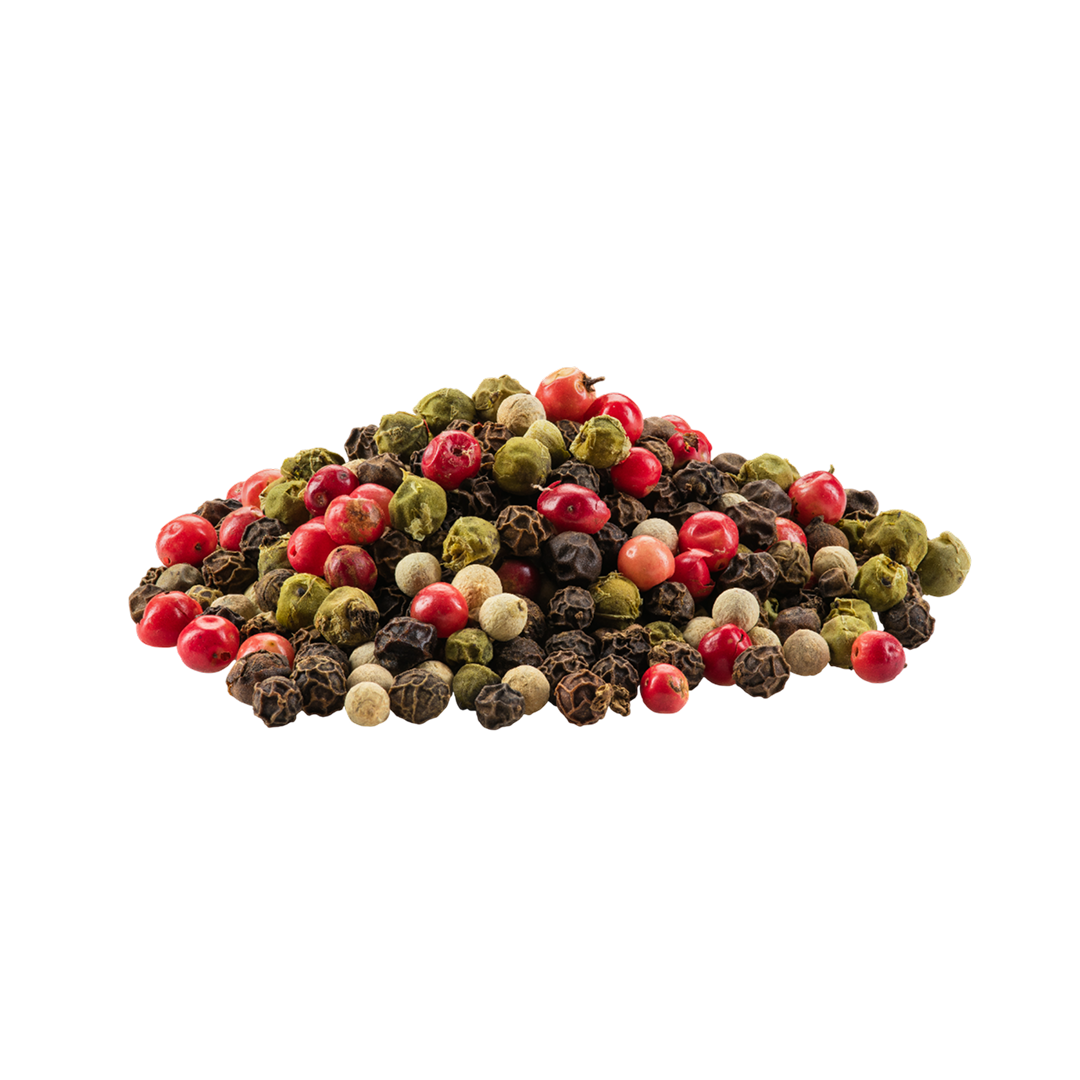 Black peppercorns, the source of piperine