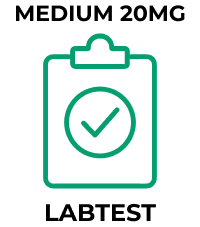 Provitura Medium 20 mg lab test certificate icon