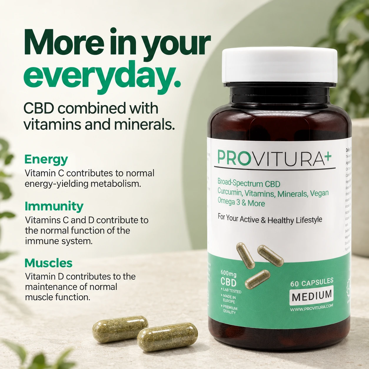 More in your everyday. CBD combined with vitamins and minerals. — Medium