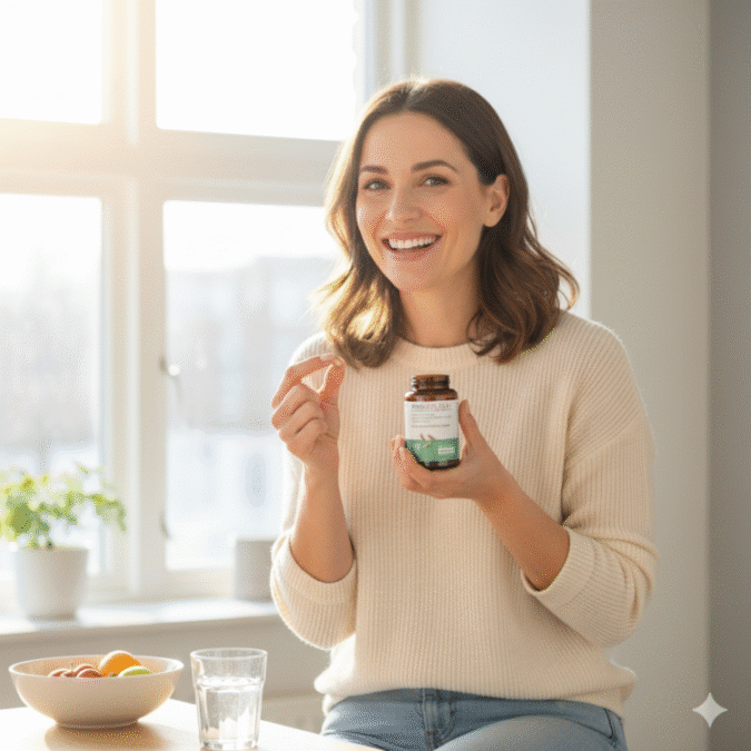 Person holding a Provitura product